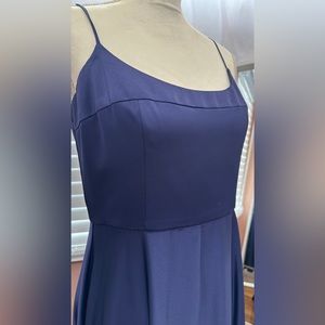 Navy blue dress, A line dress from ASOS